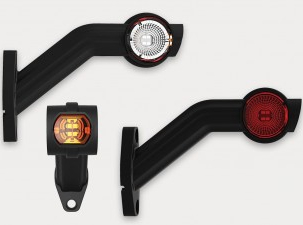Lampa de gabarit cu brat lung 3 functii FT-140F-P Dreapta 