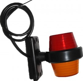 Lampa de gabarit neon LD2627 rosu-galben 