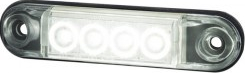 Lampa de gabarit SLIM pentru vehicule ALB LD2327 
