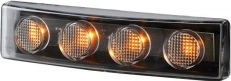 Lampa gabarit Scania cu 4 LED -Galben Horpol LD746 