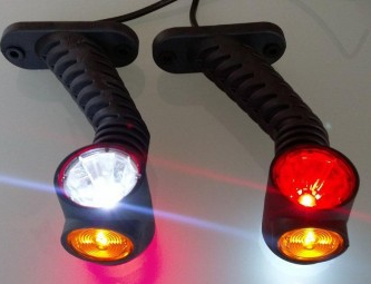 Lampa LED gabarit 3 functii cu brat lung LD 2175 Dreapta 