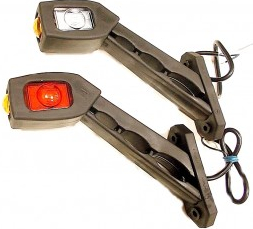 Lampa LED gabarit cu brat cot la 45 grade Stanga LD518L 