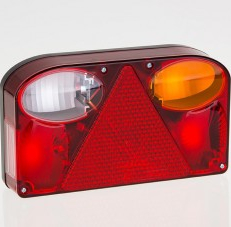Lampa stop cu 5 functii partea dreapta FT-088 PCOF Fristom 24x14 