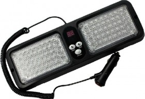 Lampa stroboscopica portocalie parasolar cu LED 