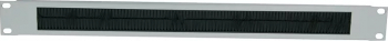 PANOU intrare cabluri LOGILINK tip masca orizontala cu perii 19 inch 1U gri and ORCEB1G and 