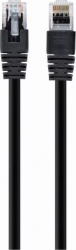 PATCH CORD UTP SPACER Cat5e cupru-aluminiu 0.25 m negru AWG26 and  SP-PT-CAT5-0.25M-BK and 
