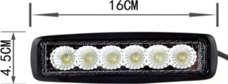 Proiector de lucru 18W SLIM HAL153 