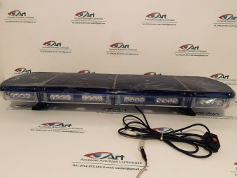 Rampa girofar cu LED 100cm 72W TR103.03 Albastra 