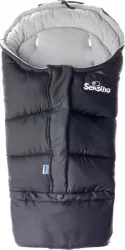 Sac de iarna Sensillo 3 in 1 Polar Negru/Gri 