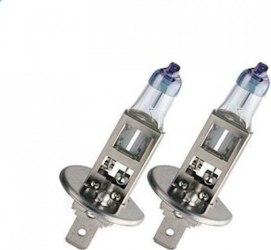 Set 2 becuri auto cu halogen pentru far Philips X-treme Vision +100 H1 12V 55W P14.5S 