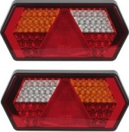 Set 2 lampi stop led neon 32.4x15.5 