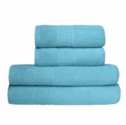 SET 4 Prosoape Greek Border BLEU