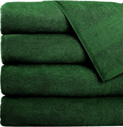 SET 5 Prosoape Greek Border 70x140 VERDE 