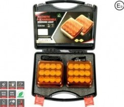 Set stroboscoape wireless LED magnetice 