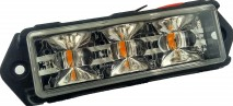 Stroboscop profesional LED DuaLColor X3 12v-24v Galben/Alb