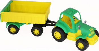 Tractor Hardy cu remorca Nr.1 42 cm - Polesie 