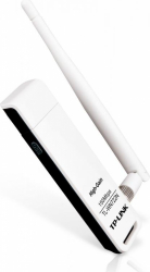 Adaptor wireless TP-Link N150 HIGH GAIN USB2.0 antena detasabila 4dBi Realtek RTL8188EUS-VG-CG 1T1R 
