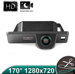 Camera marsarier HD unghi 170 grade cu StarLight Night Vision pentru SEAT LEON 2005-2012 EXEO 2008 ALTEA ALTEA XL - FA928