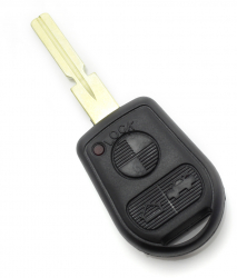 CARGUARD - BMW - carcasa cheie cu 3 butoane si lama 4 piste model nou 