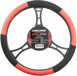 CARGUARD - Husa volan auto - negru / rosu 