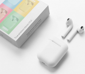 Casti In-pods i12 Bluetooth Alb 