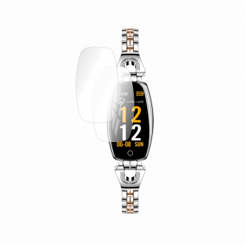 Folie de protectie Smart Protection Smartwatch Bratara fitness fashion H8 - Set 2 folii display 
