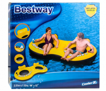 Fotoliu gonflabil dublu Rapid Rider Bestway 