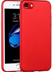 Husa de protectie silicon pentru Iphone 6 Rosu 