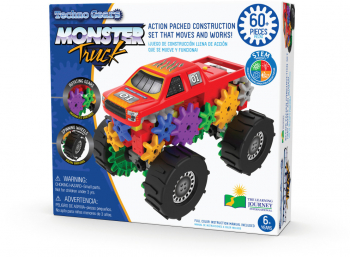 Joc de constructie 60 piese - Monster truck 