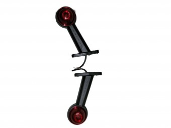 Lampa laterala gabarit cu led 24V rosu alb 