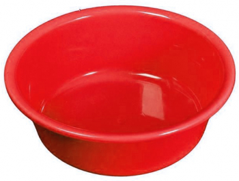 Lighean Rotund STERK Capacitate 10 L Dimensiune 41x15 cm Material Plastic Culoare Rosu Lighean Rotund Lighean Plastic Lighean Rufe - MON27RO 
