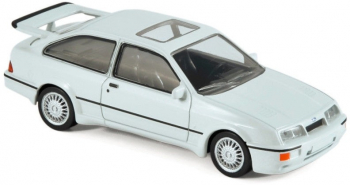 Macheta auto Norev Ford Sierra RS Cosworth 1986 - Alb - JET CAR 1 43 