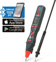 Multimetru digital SMART cu conexiune Bluetooth - model stilou
