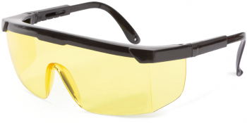 Ochelari de protectie profesionali pt. ochelaristii de vedere cu protectie UV - Galben 