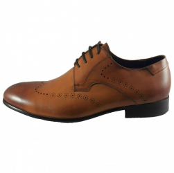 Pantofi eleganti barbati din piele naturala Saccio A370-51C-16-17 coniac 