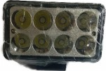Proiector 8 leduri 10-30V 24W dreptunghic cu lupa BK69041S 
