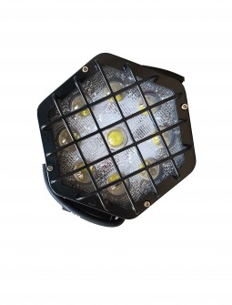 Proiector Hex cu grilaj negru 9 Leduri 10-80V Bk69060S 