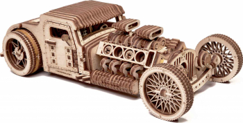 Puzzle 3D Mecanic Hot Rod 280 piese 