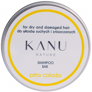 Sampon solid cu pina colada cutie de metal 