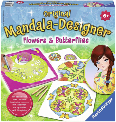 Set de creatie Mandala flori si fluturi 