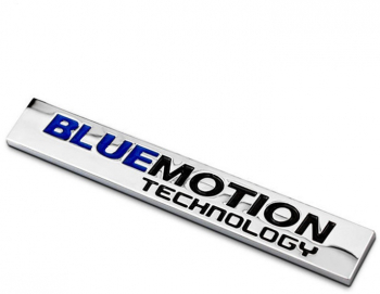 Sticker emblema 3D auto scris BlueMotion 