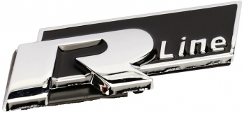 Sticker emblema 3D auto scris RLINE R-LINE