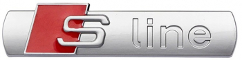 Sticker emblema 3D auto scris Sline S-LINE 