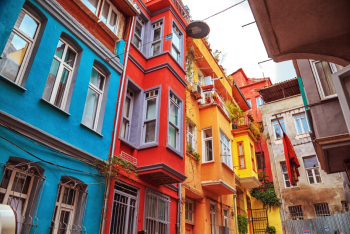 Tablou canvas City57 Cartier Balat Istanbul 105 x 70 cm 