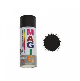 Vopsea spray - negru lucios 