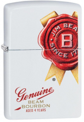 Bricheta Zippo 29780 Jim Beam Bourbon-Logo 