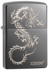 Bricheta Zippo 49030 Chinese Dragon Design 