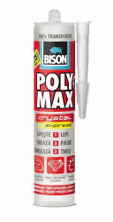 Adeziv si Etanseizant BISON Poly Max Crystal Express 300 g Culoare Transparent - TEM428977 
