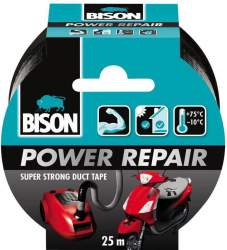 Banda Adeziva BISON Power Repair 50mm x 25m Neagra Banda Adeziva Universala-TEM490007 