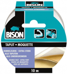 Banda Dublu Adeziva pentru Mocheta Bison Carpet Tape 50 mm x 10 m - TEM490004 